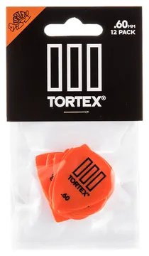 Dunlop 462P60 Tortex III Plectrum 0.60mm 12-Pack