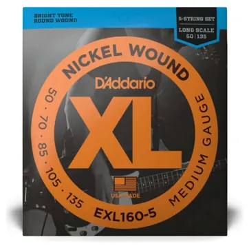 D Addario EXL160-5 (050-135)