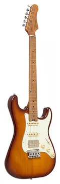 Crafter Moden Seoul Strat Electric Guitar Tobacco Sunburst