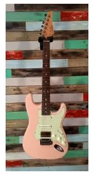 Suhr Mateus Asato Signature Series Electric Guitar - Shell Pink Antique