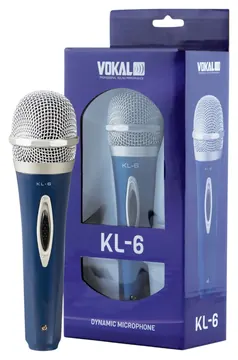 Vokal Microfone Vokal KL6 C/ Fio
