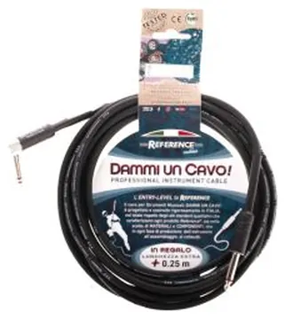 Cavo Jack/Jack angolare 4,5 mt Reference Dammi un cavo!