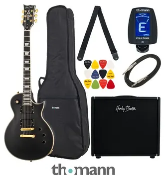 Harley Benton SC-1000 SBK DNAFX AmP20 Set