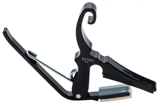 Kyser Capodastre Drop D Black KGDBA