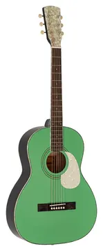 Richwood Heritage Series HSP-55-GN parlor guitar with solid spruce top