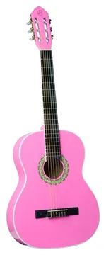 Eko CS10 Pink Chitarra classica rosa