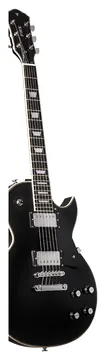 Phoenix Les Paul Studio Flame Maple Preto Sólido LP5-BK - PHX