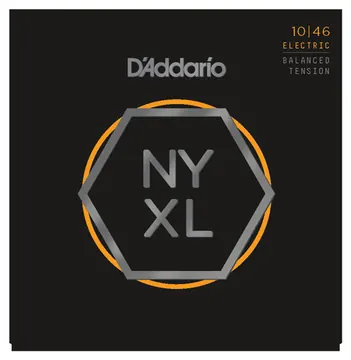 D'Addario NYXL1046BT Nickel Wound, Guitar Strings Balanced Tension, 10-46