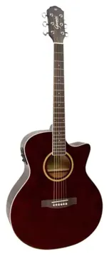 Giannini Grand Auditorium Performance Elétrico Translucent Dark Wine Gsf-3 Ceq Tdw (6322)
