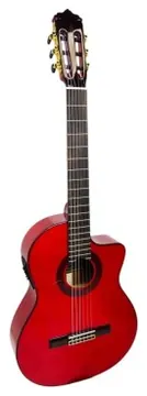 José Gómez F90-R-EQ Electrificada Sicomoro Roja Modelo 2025