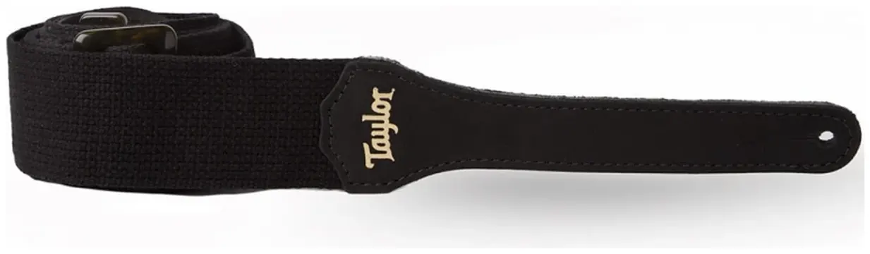 Taylor GS Mini Strap Black Cotton 2"