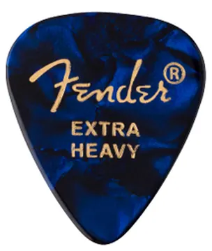 Fender 351 Celluloid Medley Extra Heavy Plektren Multi-Color (12 Stück )