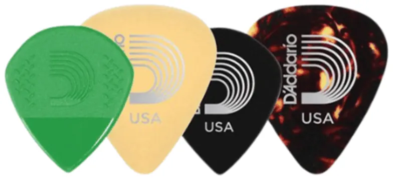 D'Addario 1XVP6-5 Guitar Pick Variety Pack -Hvy