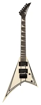 Jackson JS Series Rhoads Minion JS1XM - Snow White w/Black Pinstripes