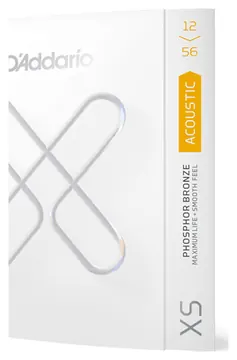 D'addario XS Phosphor Bronze Light Top/Medium Bottom (.12-.56) XSAPB1256