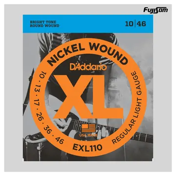Daddario Encordoamento Daddario Para Guitarra EXL-110 010| Fujisom