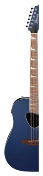 Ibanez ALT30-NBM Altstar Electro-Acoustic Guitar, Night Blue Metallic High Gloss