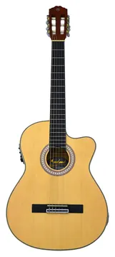 Maclend Cutaway Eletroacústico Nylon MCC NS - Maclend