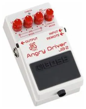 Boss JB-2 angry driver overdrive in collaboration avec jhs effects