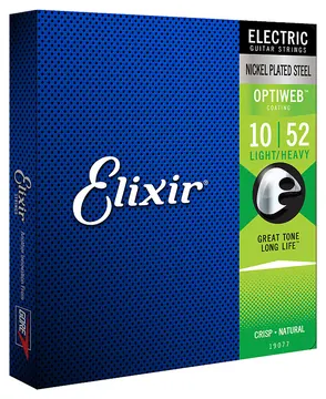 Elixir 19077 Light Heavey Optiweb 010-52