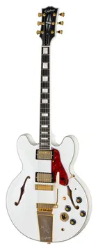 Epiphone ES-355 1976 Signature Alex Lifeson Reissue Alpine White IBGCS
