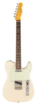 Fender American Professional Classic Telecaster Electric Guitar, RW FB, Olympic Pearl