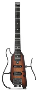 Donner Hush-X Sunburst Chitarra Elettrica Portatile