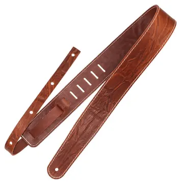 Richter Raw II Contour Guitar Strap Wrinkle Brown - 1515
