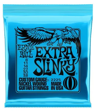 Ernie Ball 2225 Extra Slinky 008-038