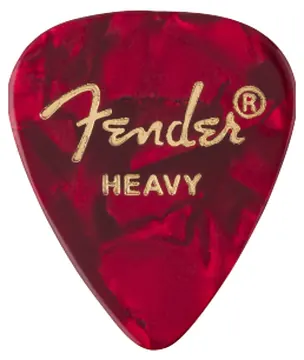Fender 351 Pick Celluloid Mix Heavy 12er