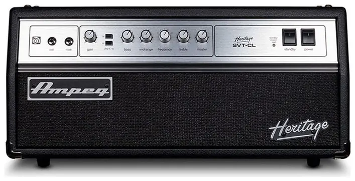 Ampeg SVT-CL Heritage Series Classic Bass Valve Amp Head