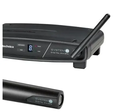 Audio-technica Microfone Audio-Technica System 10 ATW-1102 Digital sem Fio Profissional