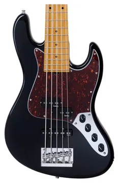 Sadowsky MetroExpress SMX 21 Fret Hybrid PJ 5-String in Black Pearl, Roasted Maple