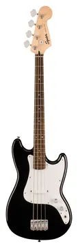 Squier Sonic® Bronco™ Bass, Laurel Fingerboard, White Pickguard, Black