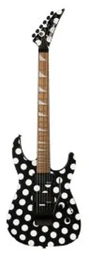 Jackson X Series Soloist Slx Dx LRL polka dot