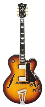 FGN Fujigen FGN Masterfield Jazzburst MFA-HH/JB con Estuche