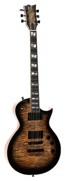 ESP USA Eclipse Acero marezzato Fishman Nero trasparente Sunburst