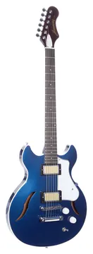Harmony Standard Series Comet Electric Guitar w/Case, RW FB, Midnight Blue