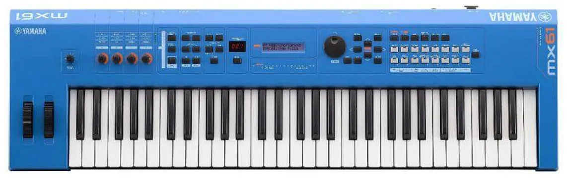 Yamaha Teclado Sintetizador Yamaha MX61 BU Azul 61 Teclas MX-61