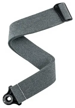 D'Addario 50BAL04 Auto Lock Guitar Strap, Skater Grey