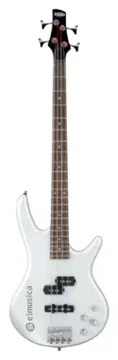 Ibanez Baixo Ibanez GSR200 4 Cordas Pearl White (PW)