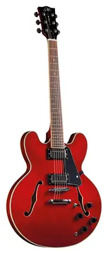 Eko Type Hollowbody double cut Cherry Red