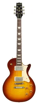 Heritage Custom Shop Core Collection H-150 Plain Top Electric Guitar with Case, Tobacco Sunburst, Artisan Aged