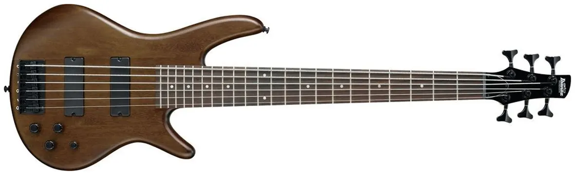 Ibanez GSR206B-WNF 6-Saiter E-Bass Open Pore finished Walnut Flat