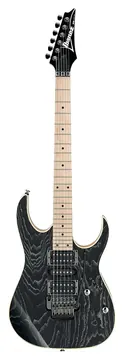 Ibanez Rg370Ahmzswb Chitarra Elettrica Silver Wave Black