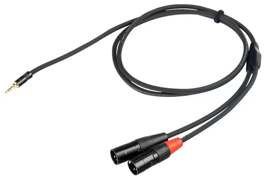Proel CHLP320LU3 CAVO 2x XLRM/JACK 3.5 3Mt