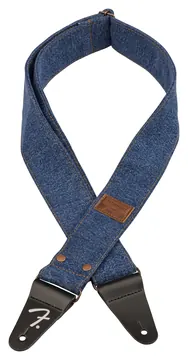 Fender x Wrangler Riveted Denim Strap Indigo Gitarrengurt (50mm)