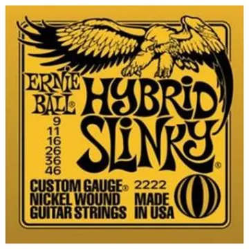Ernie Ball Hybrid Slinky Electric Guitar Strings 9-46