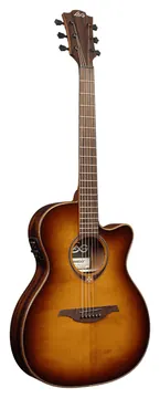 Lâg Tramontane T118ASCE Auditorium Slim Cutaway Elektro Brauner Schatten
