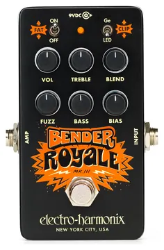 Electro Harmonix Bender Royal Fuzz Black